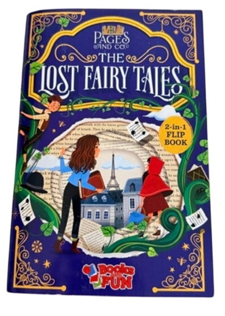 Anna James Pages & Co Bookwanders Lost Fairy Tales 2-in-1 Flip Book Set